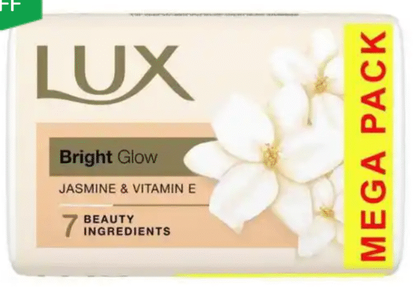 LUX JASMINE AND VITAMIN E SOAP 100 G PACK OF 4+1
