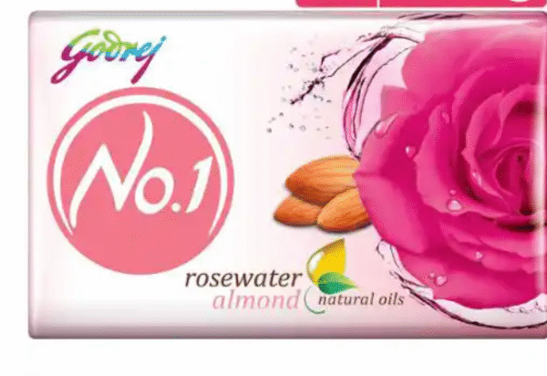 GODREJ NO 1 ALMOND SOAP 100 GM PK4